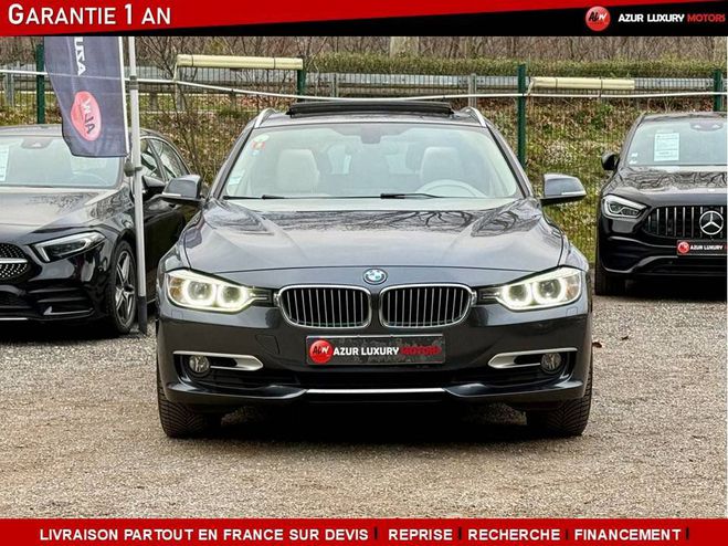 BMW Serie 3 VI (F30) 330dA xDrive 258ch Luxury GRIS de 2014