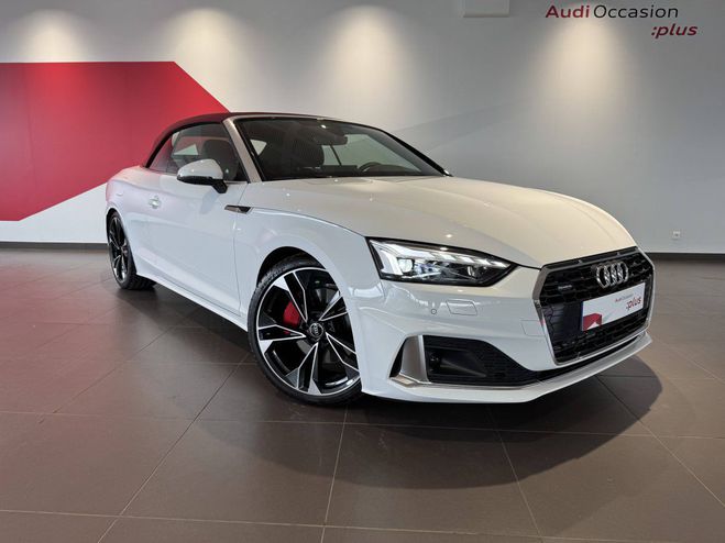 Audi A5 CABRIOLET 45 TFSI 265 S tronic 7 Quattro Blanc de 2022