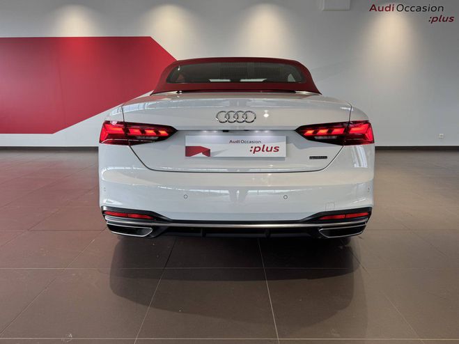Audi A5 CABRIOLET 45 TFSI 265 S tronic 7 Quattro Blanc de 2022