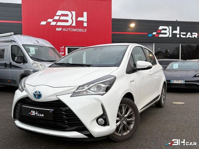 Toyota Yaris 1.5 VVTI 100H HYBRID DYNAMIC BVA Blanc de 2018