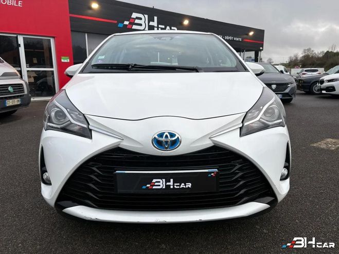 Toyota Yaris 1.5 VVTI 100H HYBRID DYNAMIC BVA Blanc de 2018
