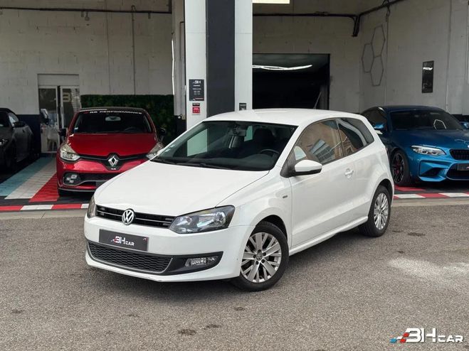 Volkswagen Polo 5 V 1.2 60cv LIFE / CLIM / REGULATEUR /  Blanc de 2013