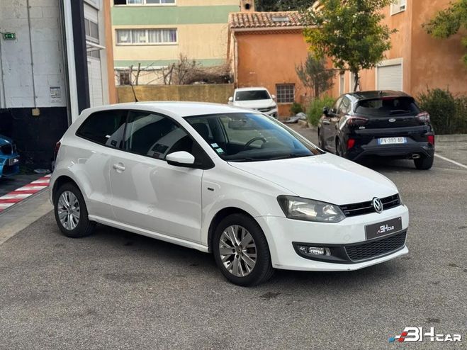 Volkswagen Polo 5 V 1.2 60cv LIFE / CLIM / REGULATEUR /  Blanc de 2013