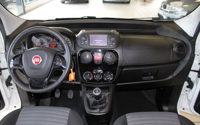 Fiat Fiorino Qubo 5 Places 1.3 Multijet 95 ch Trekkin Blanc de 2018