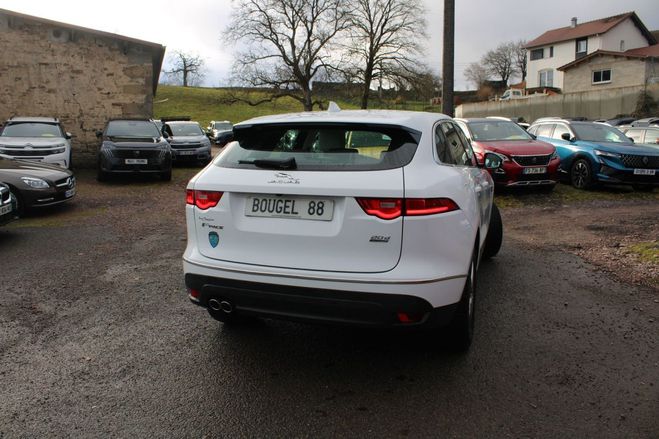 Jaguar F Pace 2LD 180 CV PRESTIGE 4X4 BOITE AUTO CUIR  Blanc Alpin de 2017