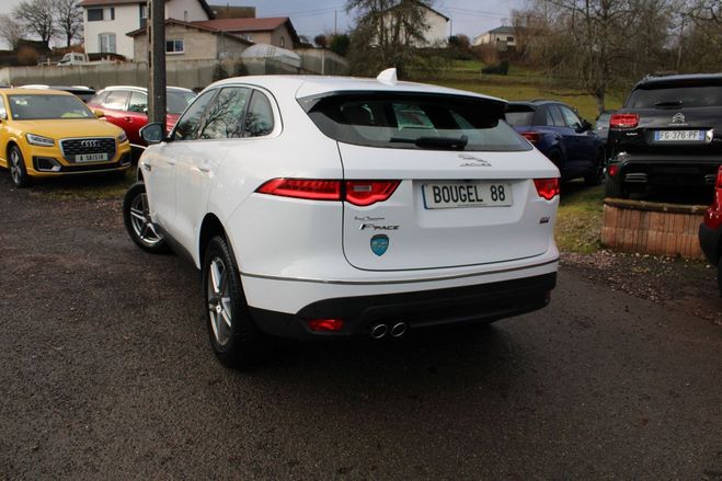 Jaguar F Pace 2LD 180 CV PRESTIGE 4X4 BOITE AUTO CUIR  Blanc Alpin de 2017
