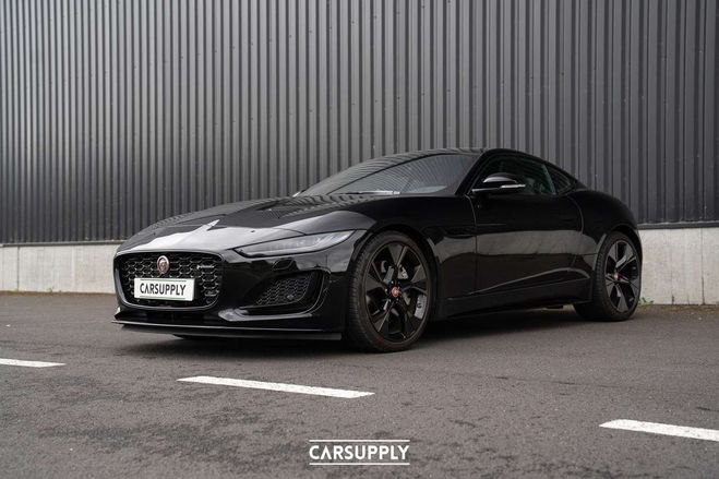 Jaguar F-Type Coupe 2.0 i4 P300 R-Dynamic - Pano Roof  Zwart de 2021