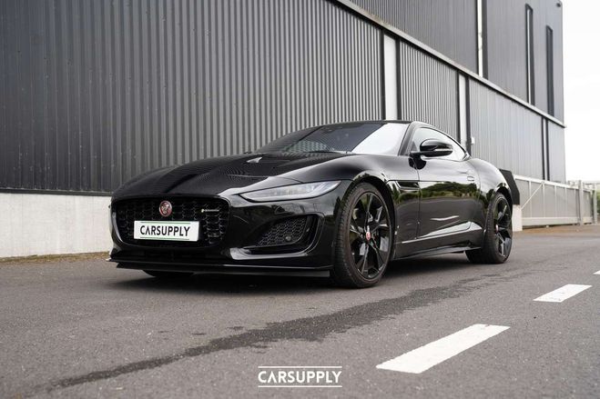 Jaguar F-Type Coupe 2.0 i4 P300 R-Dynamic - Pano Roof  Zwart de 2021