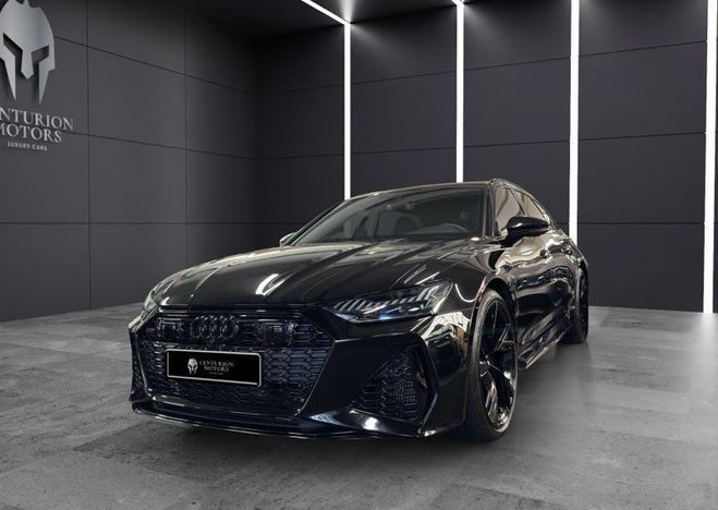 Audi RS6 c8 4.0 tfsi 600 Noir de 2020