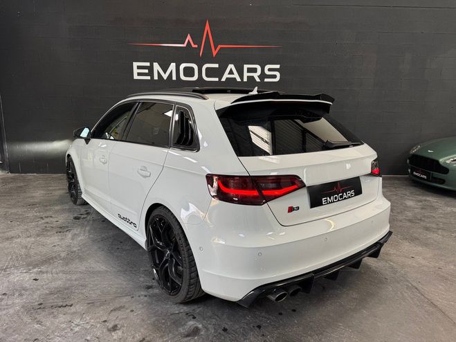 Audi S3 SPORTBACK 2.0 TFSI 300CH QUATTRO S TRONI Blanc de 2014