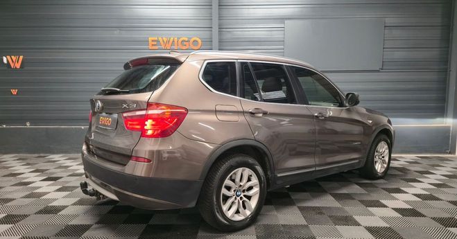 BMW X3 2.0 d 185 luxe xdrive bva Marron de 2011