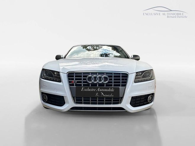 Audi S5 Cabriolet 3.0 V6 TFSI 333 quattro S tron BLANC de 2011