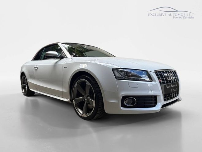 Audi S5 Cabriolet 3.0 V6 TFSI 333 quattro S tron BLANC de 2011