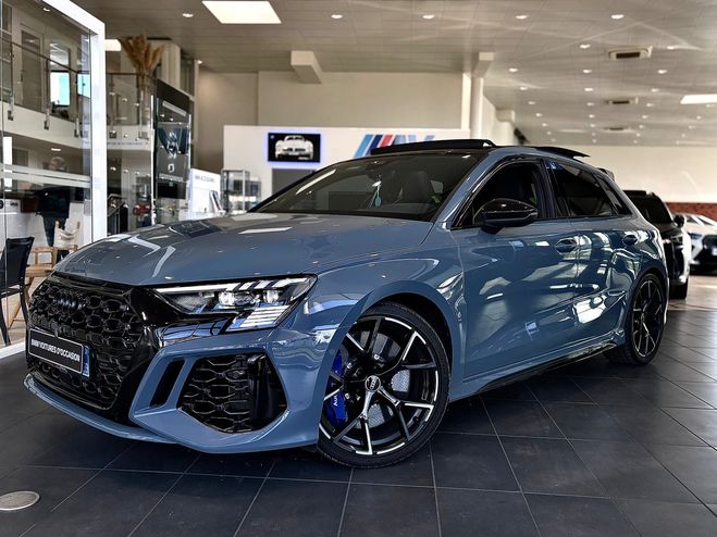 Audi RS3 Sportback Malus Pay� FR - 400ch - LOA :  Gris Clair de 2023