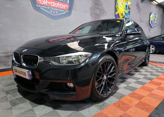 BMW Serie 3 318da 143cv M-Sport 1ere main Pack M int Noir de 2015