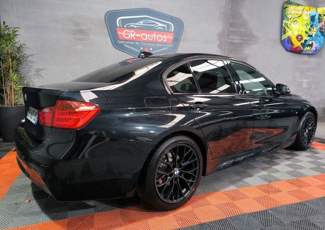 BMW Serie 3 318da 143cv M-Sport 1ere main Pack M int Noir de 2015