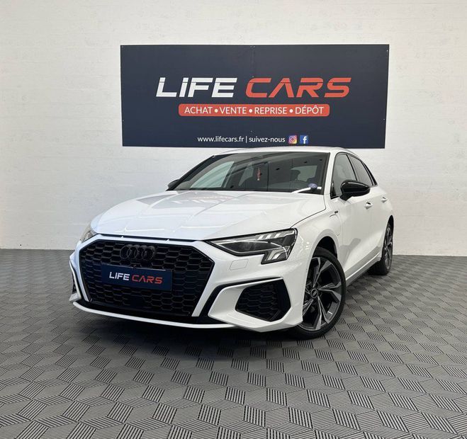 Audi A3 Sportback (8y) 40 TFSI e 204ch S line 20 BLANC de 2021