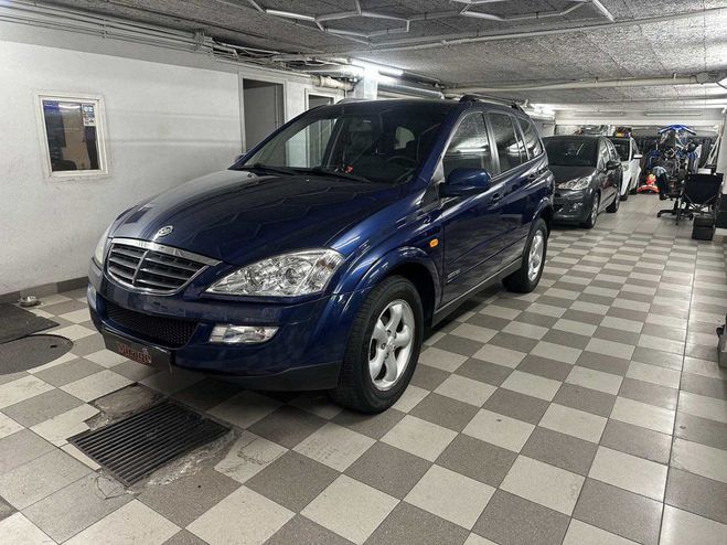 Ssangyong Kyron 200 XDI 140 LUXE BVA bleu metal de 2009