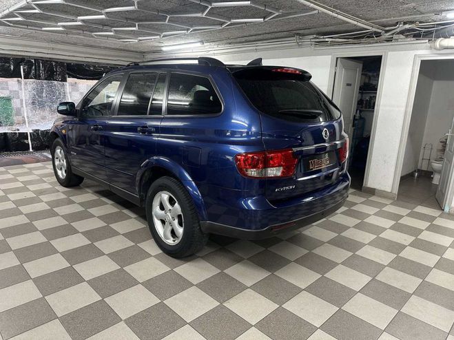 Ssangyong Kyron 200 XDI 140 LUXE BVA bleu metal de 2009