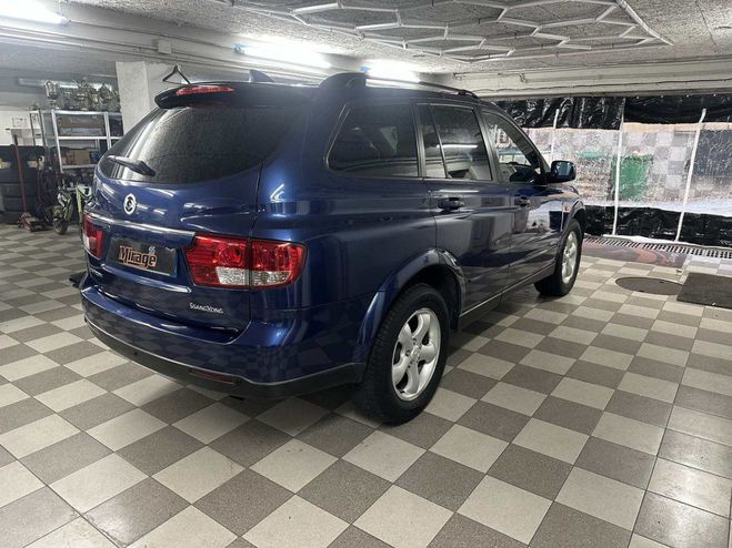 Ssangyong Kyron 200 XDI 140 LUXE BVA bleu metal de 2009