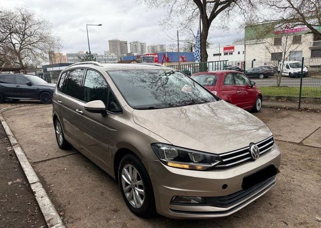 Volkswagen Touran 1,6tdi 7 PLACE bo�te auto Beige de 2016
