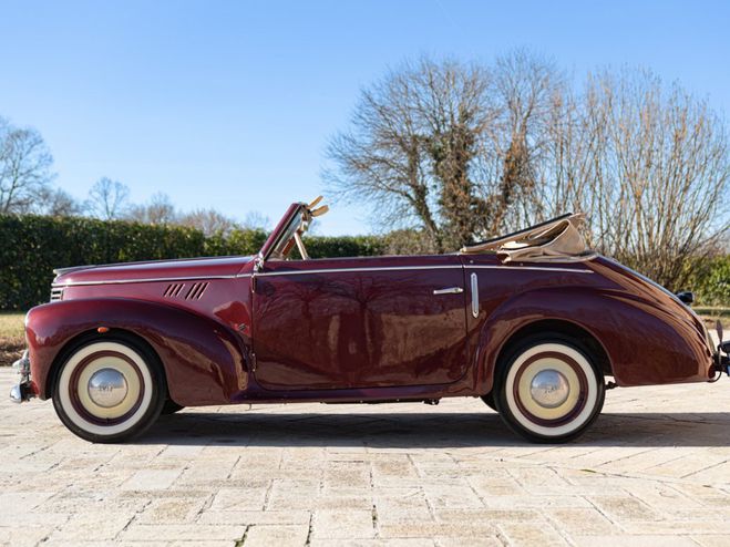 Fiat 1100 1947 CABRIOLET CARROZZERIE SPECIALI ROSSO/AMARANTO de 1947