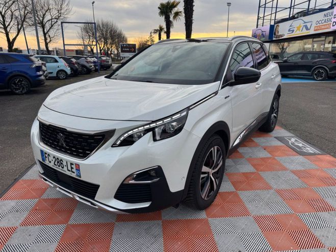Peugeot 3008 BlueHDi 130 BV6 GT Line Toit Ouvrant Pan Blanc de 2018