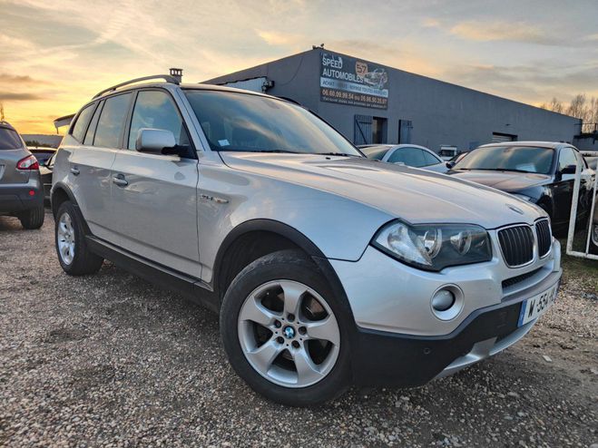 BMW X3 2.0d 150ch Luxe *gps*cuir*si�ges chauffa Gris de 2007