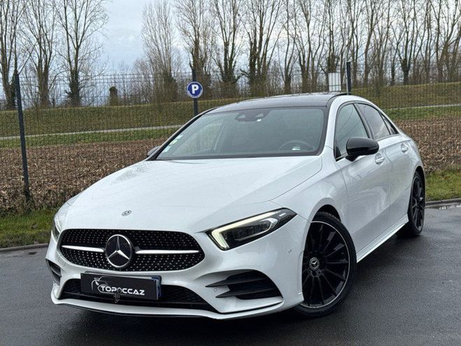Mercedes Classe A BERLINE 180 D AMG LINE 7G-DCT * TOIT OUV BLANC de 2020