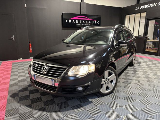 Volkswagen Passat SW 2.0 16S TDI 170 Carat DSG - bon �tat  Noir de 2007