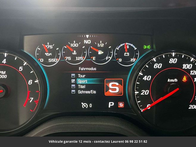 Chevrolet Camaro pack zl1 v8 ss tout compris hors homolog Bleu de 2016