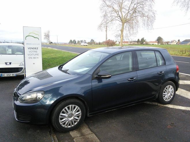 Volkswagen Golf 1.4 TSi 122 TRENDLINE CLIM - Premi�re ma Bleu fonc� de 2010