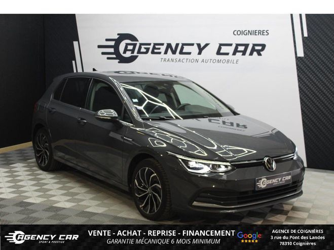 Volkswagen Golf 1.5 eTSI OPF - 150 - BV DSG 7 VIII BERLI GRIS CLAIR de 2020