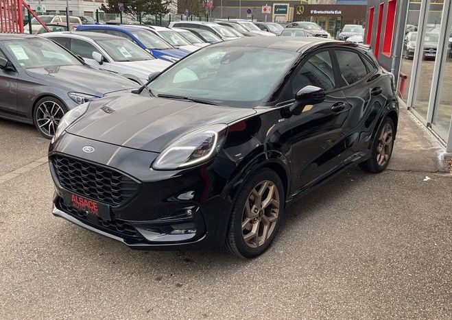 Ford Puma 1.0 FLEXIFUEL 125CH S&S MHEV ST-LINE X G Noir de 2022