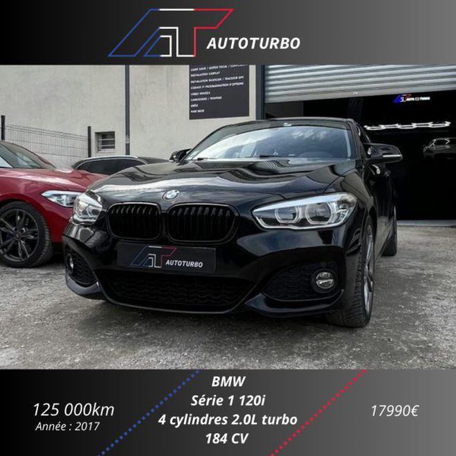 BMW Serie 1 (F21/F20) 120I 184CH M SPORT 5P Noir de 2017