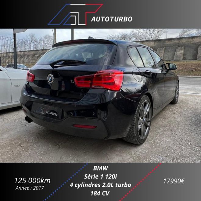 BMW Serie 1 (F21/F20) 120I 184CH M SPORT 5P Noir de 2017