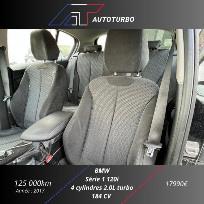 BMW Serie 1 (F21/F20) 120I 184CH M SPORT 5P Noir de 2017
