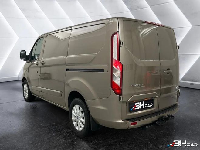 Ford Transit Vu CUSTOM 2.0 TDCI 170 CH BVA LIMITED AT Marron de 2020