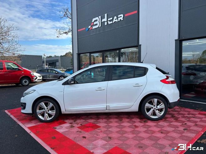 Renault Megane 1.2 TCE 115 ENERGY LIMITED Blanc de 2014