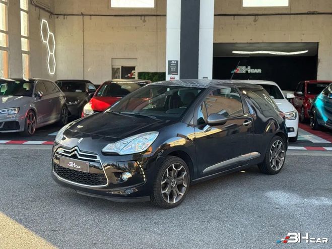 Citroen DS 3 1.2L 80cv SOCHIC / RADAR / CLIM AUTO Noir de 2015