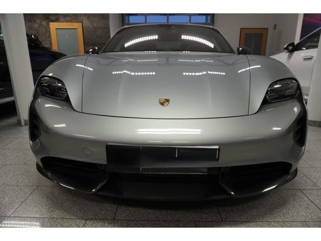 Porsche Taycan Electric BERLINE Turbo S PHASE 1 grise metallis�e de 2020
