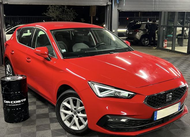 Seat Leon 4 IV 1.0 TSI 110 VIRTUAL COCKPIT CAMERA  Rouge de 2021