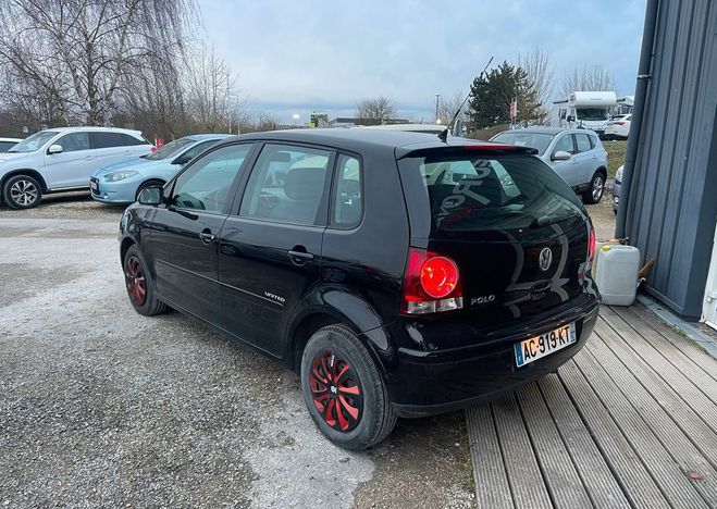 Volkswagen Polo iv phase ii 1.2 60ch united 5p Noir de 2009