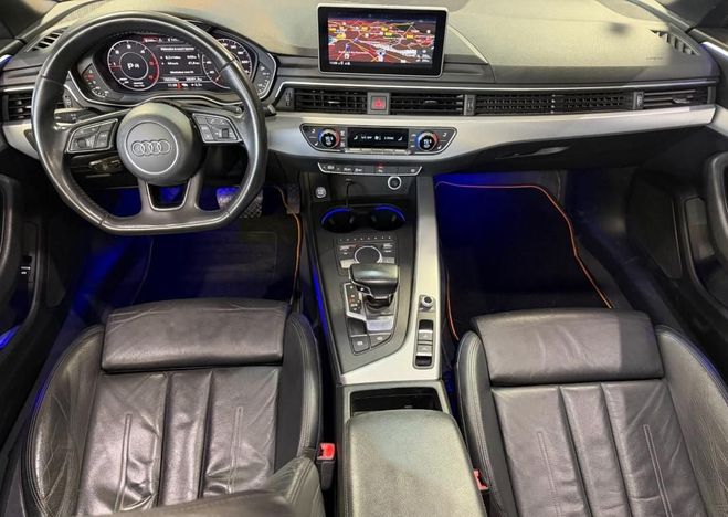 Audi A5 CABRIOLET 2.0 40 TDI 190 DESIGN LUXE S-T Bleu de 2019