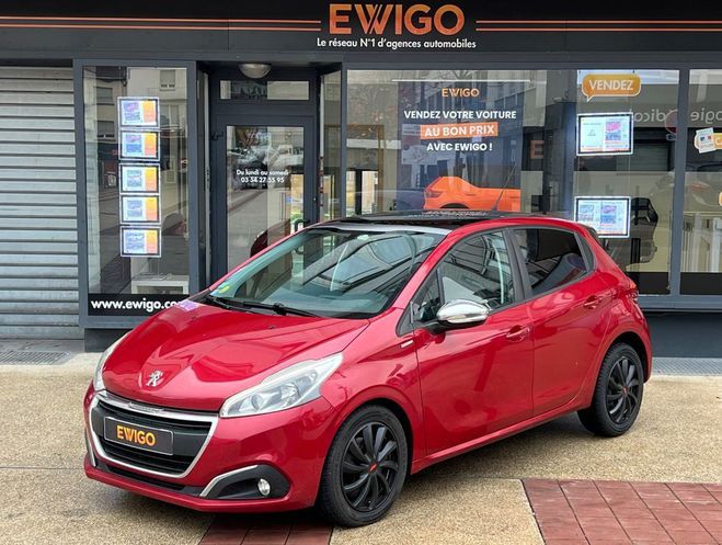 Peugeot 208 1.6 bluehdi 100ch style Bordeaux de 2017