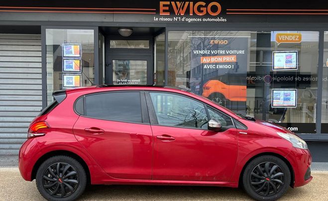 Peugeot 208 1.6 bluehdi 100ch style Bordeaux de 2017