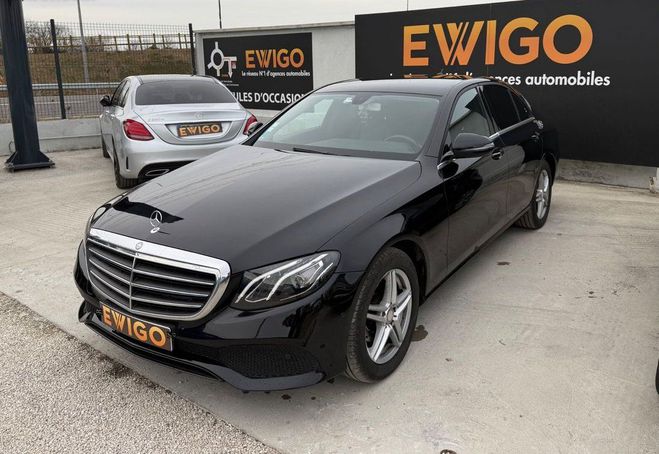 Mercedes Classe E 220d 2.0 194 ch 9g-tronic bva attelage   Noir de 2016