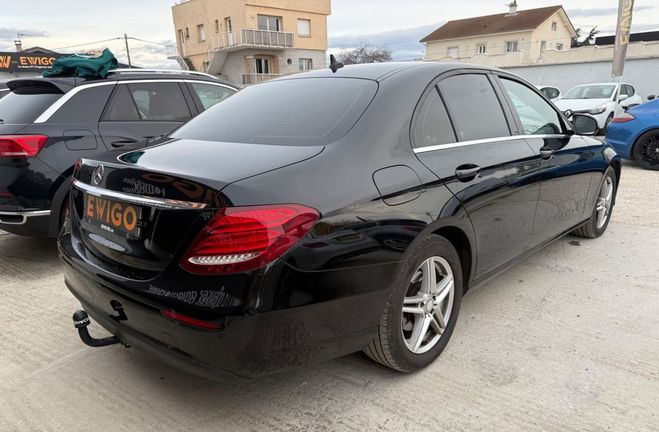 Mercedes Classe E 220d 2.0 194 ch 9g-tronic bva attelage   Noir de 2016