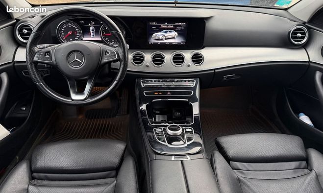 Mercedes Classe E 220d 2.0 194 ch 9g-tronic bva attelage   Noir de 2016
