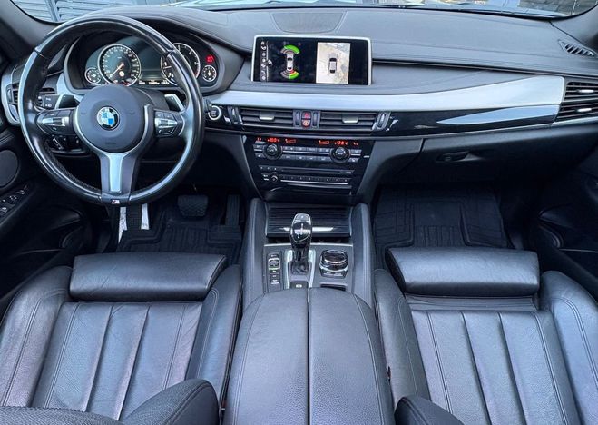 BMW X6 40d 313ch m-sport xdrive bva8 hk carplay Noir de 2017